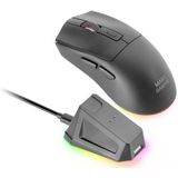 Mars Gaming - MM-T3 - Draadloze Gamingmuis - 14400 DPI - RGB Chroma Oplaadstation