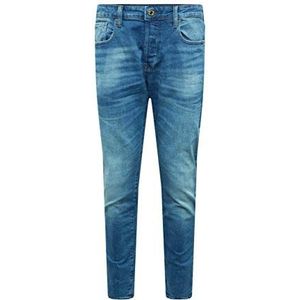 G-Star Raw 3301 Slim Fit Jeans heren, Blau (Authentic Faded Blue B631-a817), 28W / 30L