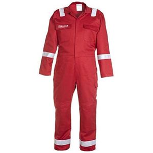 Hydrowear 043500RED-58 Mierlo Coverall, Maat 58, Rood