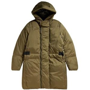 G-STAR G-Whistler gewatteerde parka-jassen voor dames, Groen (schaduw olijf D24730-D199-B230), M