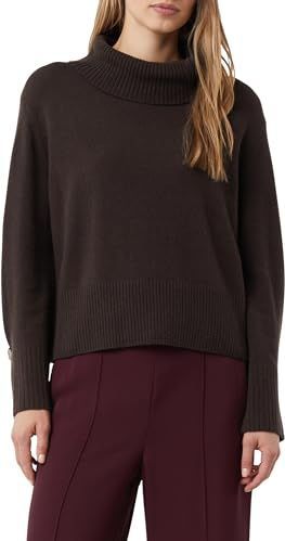 comma - Strickpullover - Korte Coltrui - Wolmix