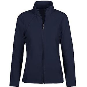 Trigema Dames Fleece Jas 55107, navy, 3XL