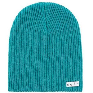 NEFF Beanie muts voor heren, Turkoois - Blauwe Juweel, Eén maat