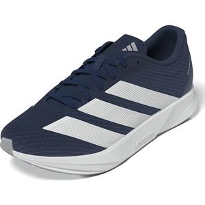 adidas Heren Duramo rc2 Hardloopschoenen 3, Donkerblauw/FTWR Wit/Halo Zilver, 3 UK, Donkerblauw Ftwr Wit Halo Zilver, 3 UK