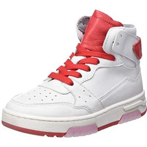 HIP H1010 Sneaker, Wit Rood, 34 EU, wit-rood, 34 EU