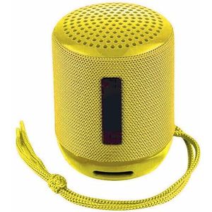 PRENDELUZ Draagbare mini-luidspreker met bluetooth-subwoofer voor buiten, geel