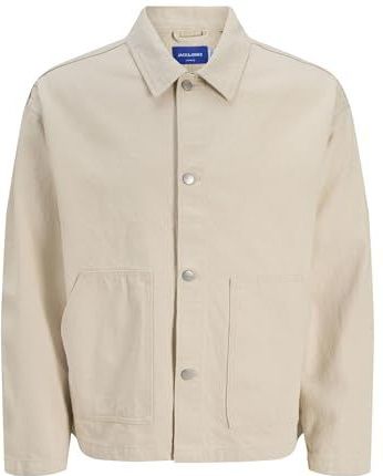 JACK & JONES - Overhemd - Offwhite - Denim - Lange Mouw