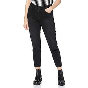 Lee Cooper Marlyn Mom Fit Jeans voor dames, donkergrijs, 25W x 29L