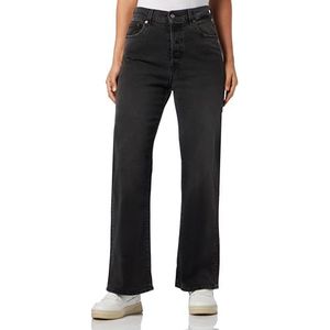 Replay Dames Flare Fit Jeans Becka, 097, donkergrijs, 30W x 30L