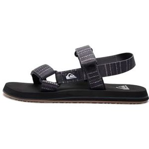 Quiksilver Monkey Caged II Sandaal voor heren, 43 EU, grijs, 43 EU