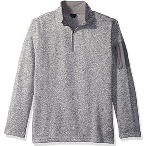 Charles River Apparel Sweatshirt voor heren, lichtgrijs Hei, XL