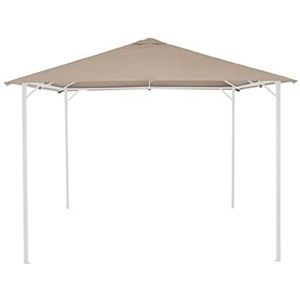 Dakbekleding taupe tot Phoenix paviljoen 3x3 meter, bekleding van polyester, PU-gecoat, 180 g/m² in taupe