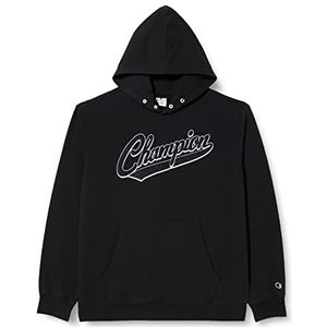 Champion Sweatshirt met capuchon voor heren, zwart., XS