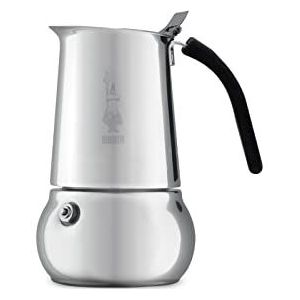 Bialetti Kitty New roestvrijstalen koffiepot met 2 kopjes