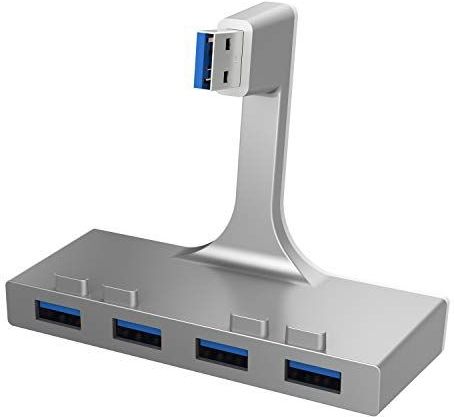 SABRENT - HB-IMCU - USB 3.0 Hub - 4-poorts - Voor iMac Slim Uni-body