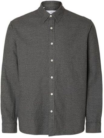 Selected - Noah Regular Fit - Overhemd - Biologisch Katoen - Lange Mouwen