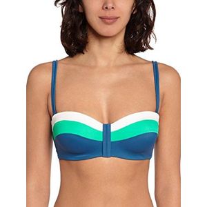 Bestform dames java bh, blauw/groen, 80B