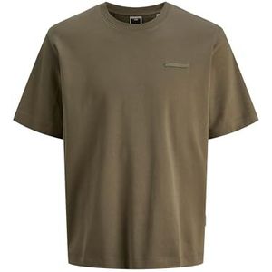Jack & Jones - Jcofusion Interlock Tee Ss Crew Nec - T-shirt - Grape Leaf