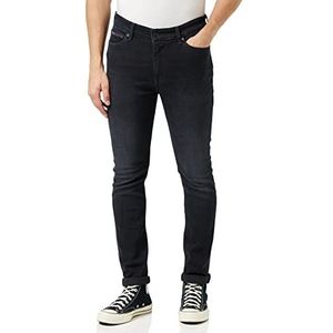 Tommy Jeans Heren Slimon Skinny Jeans Stretch, Dynamic Jacob Zwart, 36W / 36L