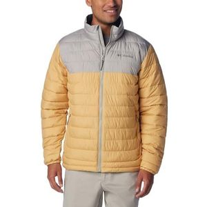 Columbia heren Powder Lite Jas, Licht Camel, Flint Grey, S