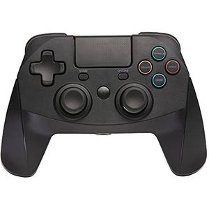 Snakebyte PS4 GAME:PAD 4S - Wireless bluetooth Controller for PlayStation 4 / PS4 Slim / Pro, analog dual joysticks, USB C Cable, PC compatible (Windows 7/8/10), 3.5mm headphone jack, touchpad, Black