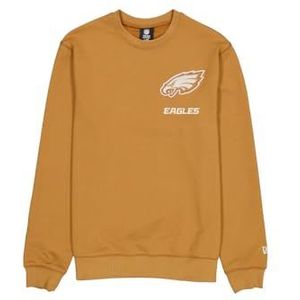 Philadelphia Eagles Unisex Nfl Logo Select Crew Neck Sweater Licht Bronzen Trui