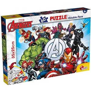 Lisciani Games Marvel Puzzel DF M-Plus 60 Avengers, 99658