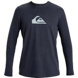 Quiksilver - Alledaagse Surf - Rashguard - Zwart - Lange Mouwen - UPF 50
