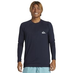 Quiksilver - Alledaagse Surf - Rashguard - Zwart - Lange Mouwen - UPF 50