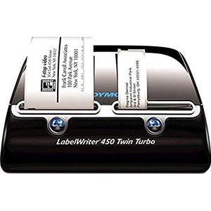 Dymo LabelWriter 450 Twin Turbo Labelprinter, Zwart/Zilver