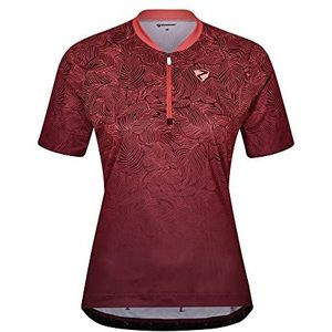 Ziener Nagoya Fietsshirt voor dames, mountainbike, racefiets, ademend, sneldrogend, elastisch, korte mouwen (1 stuk)