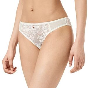 Emporio Armani Dames Braziliaanse korte bruids bikini stijl ondergoed, yoghurt, M, Yoghurt, M