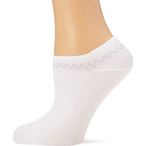 Nur Die - Schoensokken - Wit - Korte Sokken - Ademend - Dames