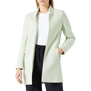 ONLY Dames Coatigan ONLSOHO-Linea blazer, Reseda/detail: wit melange, S
