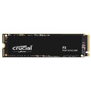 Crucial P3 4TB M.2 PCIe Gen3 NVMe Interne SSD - Tot 3500MB/s - CT4000P3SSD801 (Acronis-editie)
