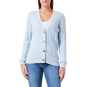 SOYACONCEPT Gebreid damesjack, Cashmere Blue, L