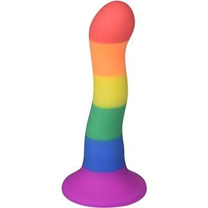 NS Novelties Regenboog golvende dildo - Pride Edition, veelkleurig, 15,2 cm (6"")