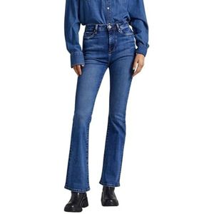 Pepe Jeans Dion Flare Jeans voor dames, Blauw (Denim-xv6), 32W / 30L