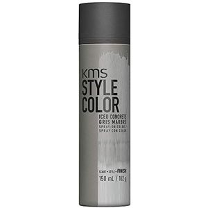 KMS California Style Color Iced Concrete tijdelijke kleurspray - haarkleur zonder vast te maken, 150 ml