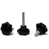 Ganter - Stergreepschroef - Duroplast - M8 x 16 mm - 5 stuks