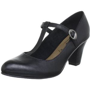 Jana dames fashion pumps, zwart 001, 37 EU Breed