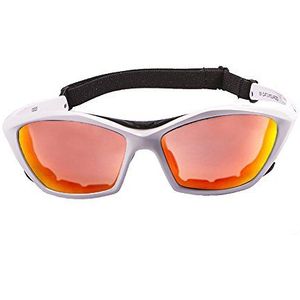 Ocean Sunglasses - lake garda - gepolariseerde zonnebril - frame: wit gelakt - glazen: Revo Yellow (13001.3)