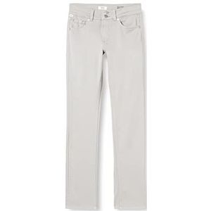 Q/S designed by Damesbroek lang Catie Slim Been, duifgrijs, 36