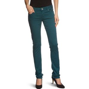 Cross Jeans dames jeans P 464-500 / Scarlet Skinny/Slim Fit (groen) normale tailleband