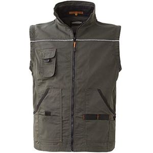 Rossini Trading A20805V4XL vest Fmipo, ArmyGreenzwart, XL