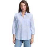 Blouse - Gestreept - Katoen - Normale Pasvorm