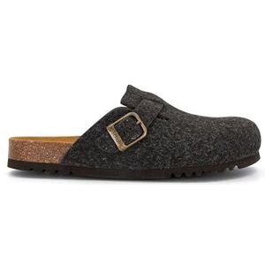 Scholl Dakota Pantoffels voor heren, 40 EU, Donker bruin, 40 EU