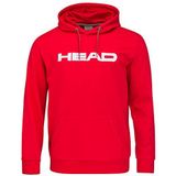 HEAD Heren Club Byron Hoodie Hooded Sweatshirt, Rood, Klein