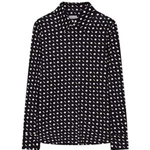 Seidensticker Dames 134001 Blouse, donkerblauw, 34