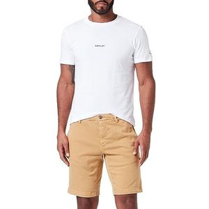 Replay Benni jeansshorts voor heren, 617 Biscuit, 28W